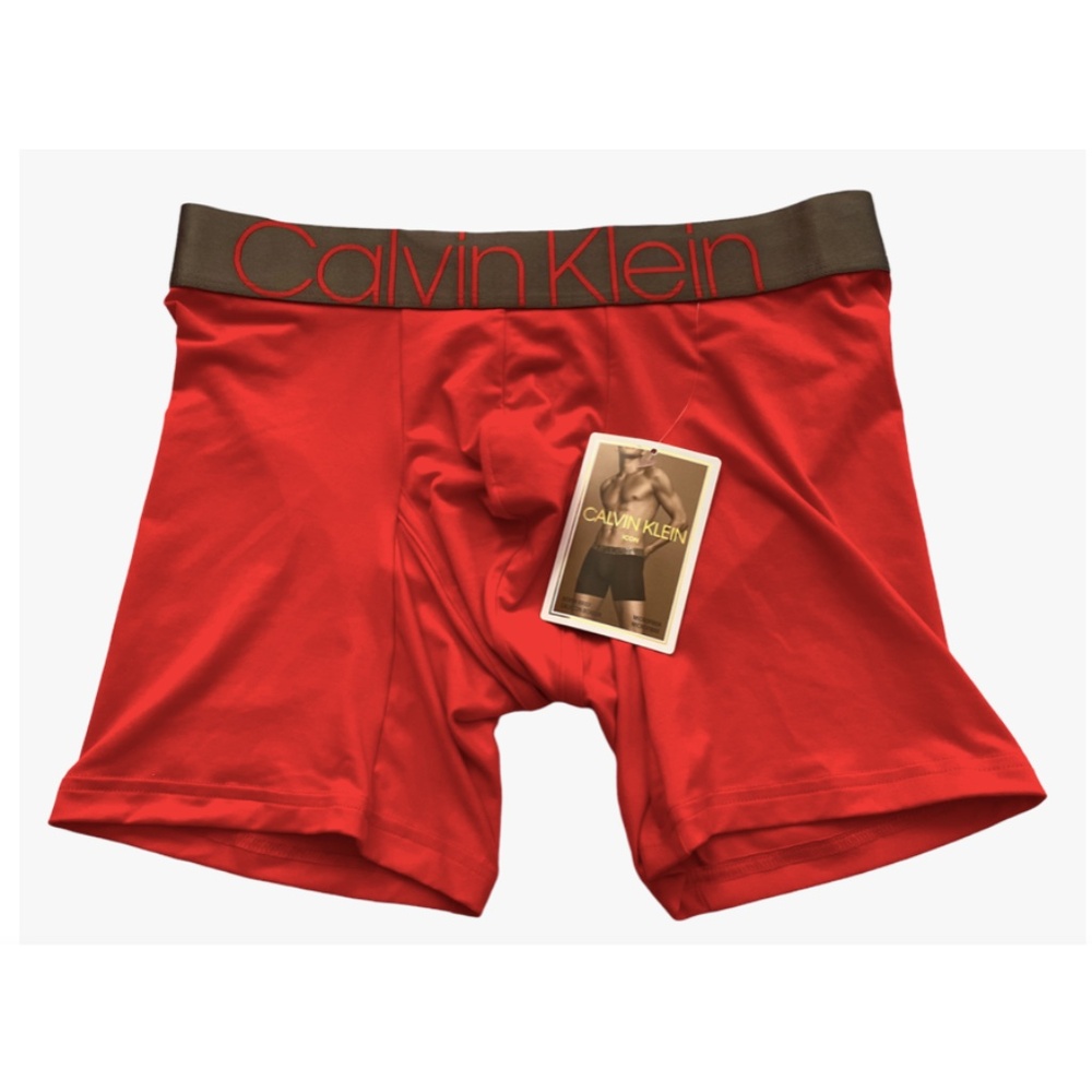 Calvin Klein ICON Logo Band Microfiber Boxer Brief Underwear NB2541 801 Small